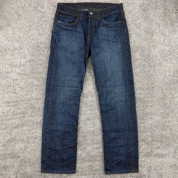 Armani Exchange Other - Armani Exchange Jeans Mens 32 Reg Button Fly Straight Fit Distressed Made In USA